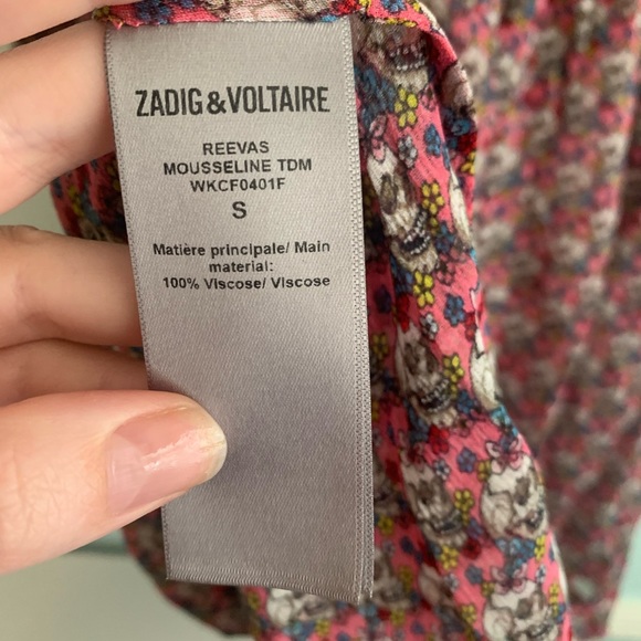 Zadig & Voltaire Reevas TDM Mousseline Dress - Picture 9 of 9